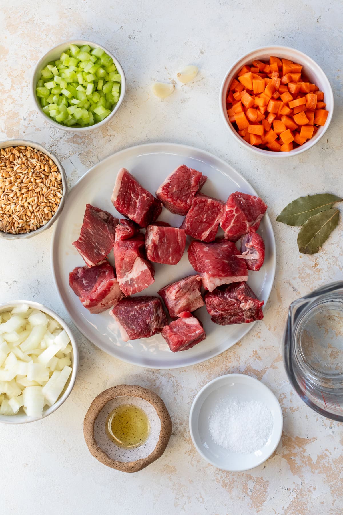 Beef Barley Soup ingredients