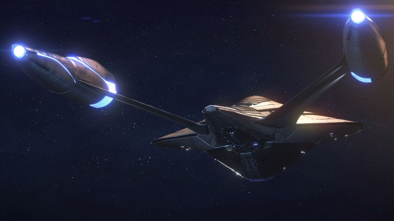 The U.S.S. Protostar from Star Trek: Prodigy.