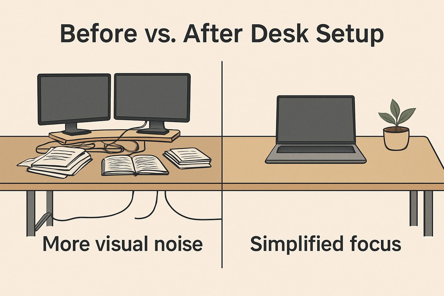This Tiny Desk Change Made Me Way More Productive