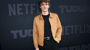 INGLEWOOD, CALIFORNIA - MAY 31: Hunter Doohan attends NETFLIX TUDUM 2025: THE LIVE EVENT at The Kia Forum on May 31, 2025 in Inglewood, California. (Photo by Unique Nicole/Getty Images for Netflix)