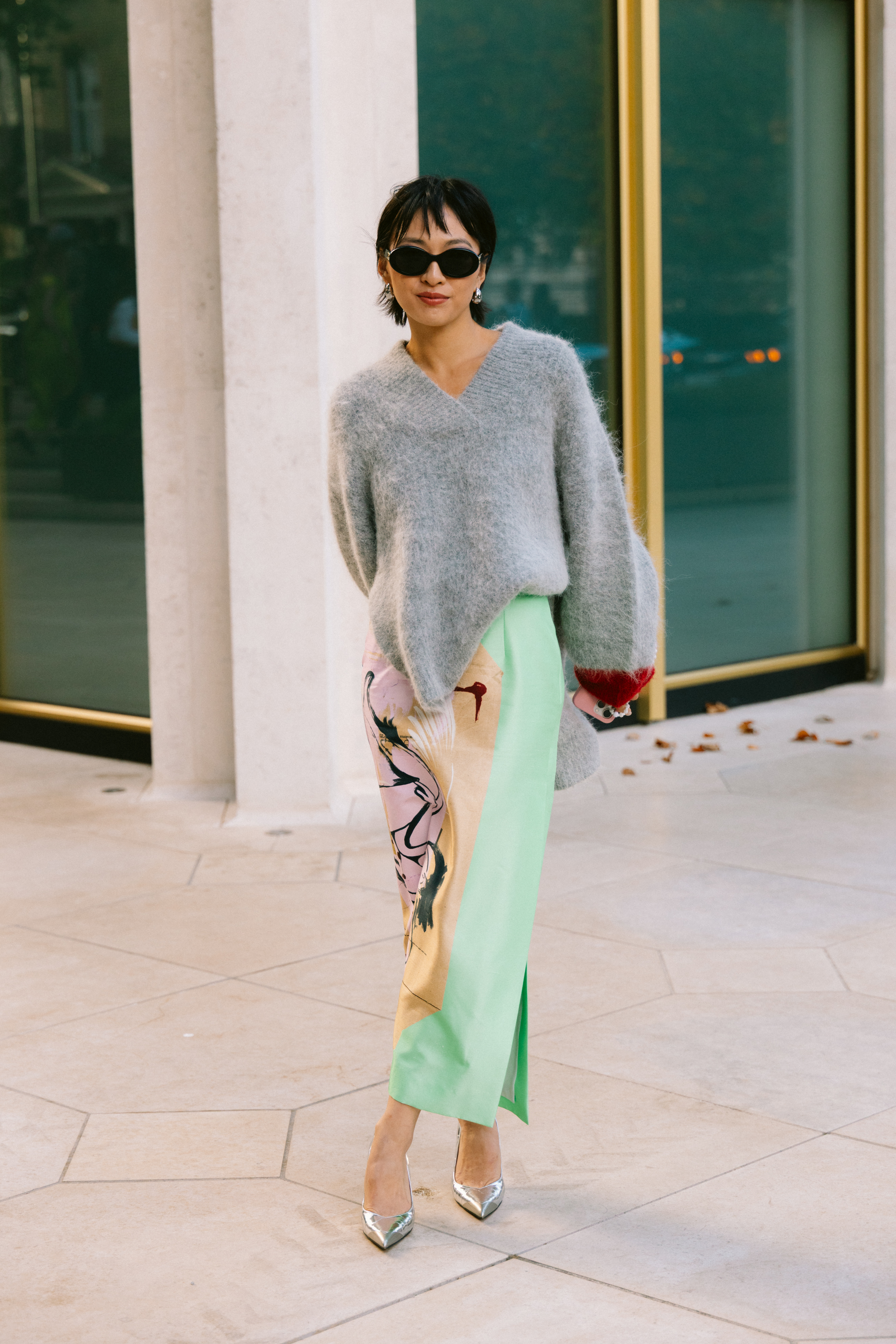 London Fashion week street style