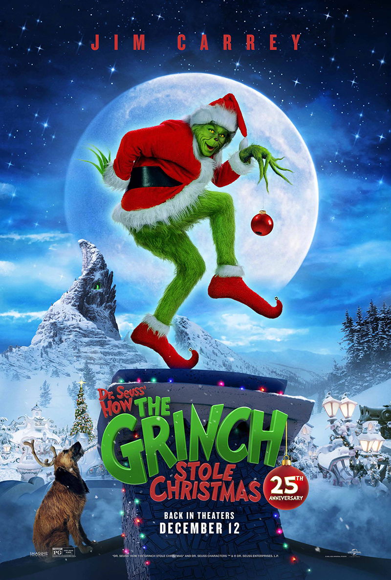 How the Grinch Stole Christmas 25th Anniversary Poster