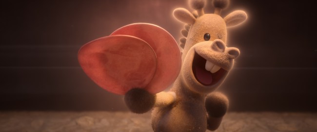 IN YOUR DREAMS - In Your Dreams is a comedy adventure about Stevie (12) and her little brother Elliot (8) who journey into the absurd landscape of their own dreams. If the siblings can withstand a snarky stuffed giraffe, zombie breakfast foods, and the queen of nightmares, the Sandman will grant them their ultimate dream come true... the perfect family. Cr: Netflix © 2025