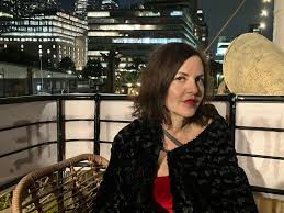 Cynthia von Buhler aboard the Frying Pan Cynthia von Buhler aboard the Frying Pan