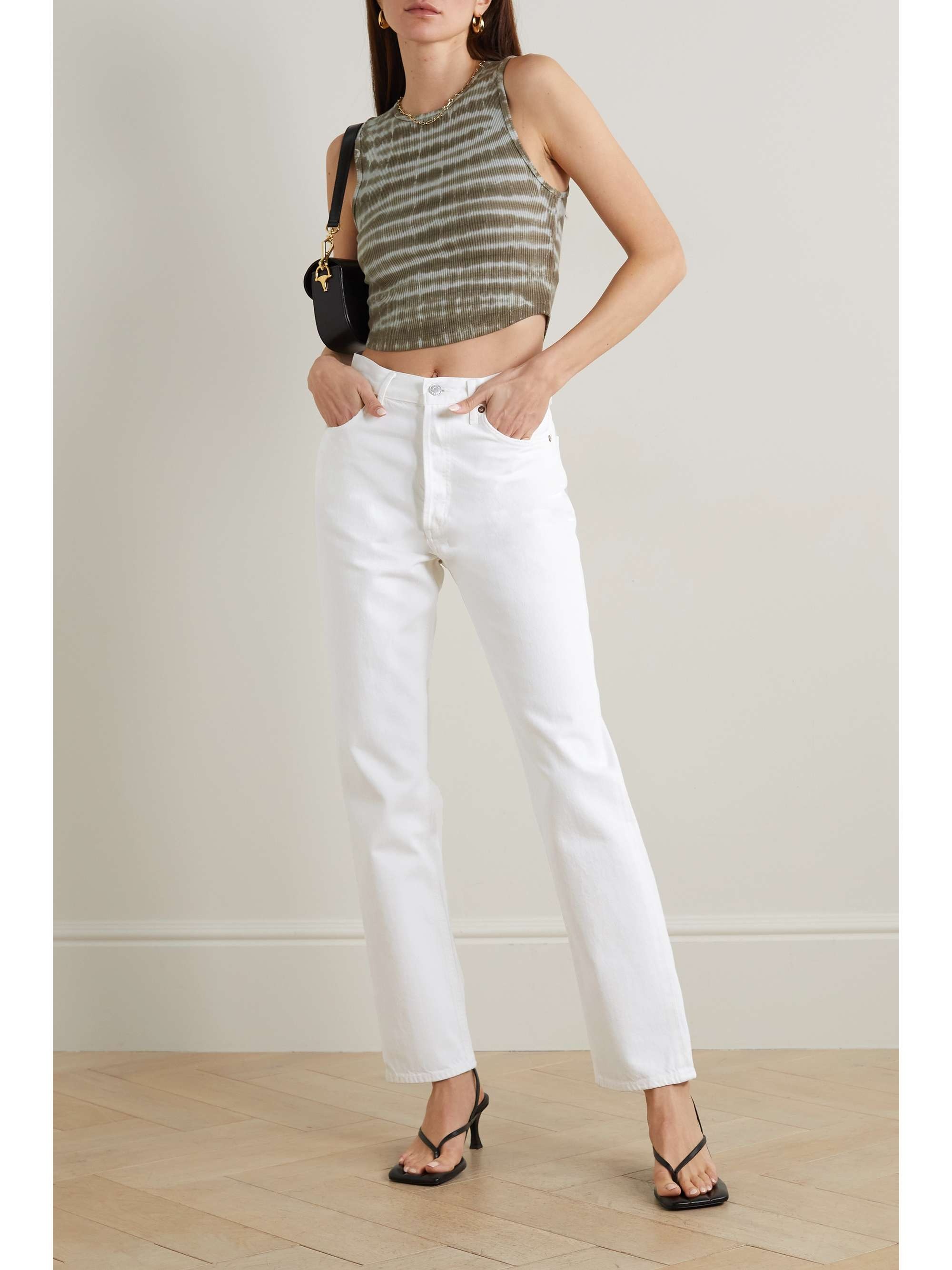 Agolde, '90s Pinch Waist high-rise straight-leg organic jeans