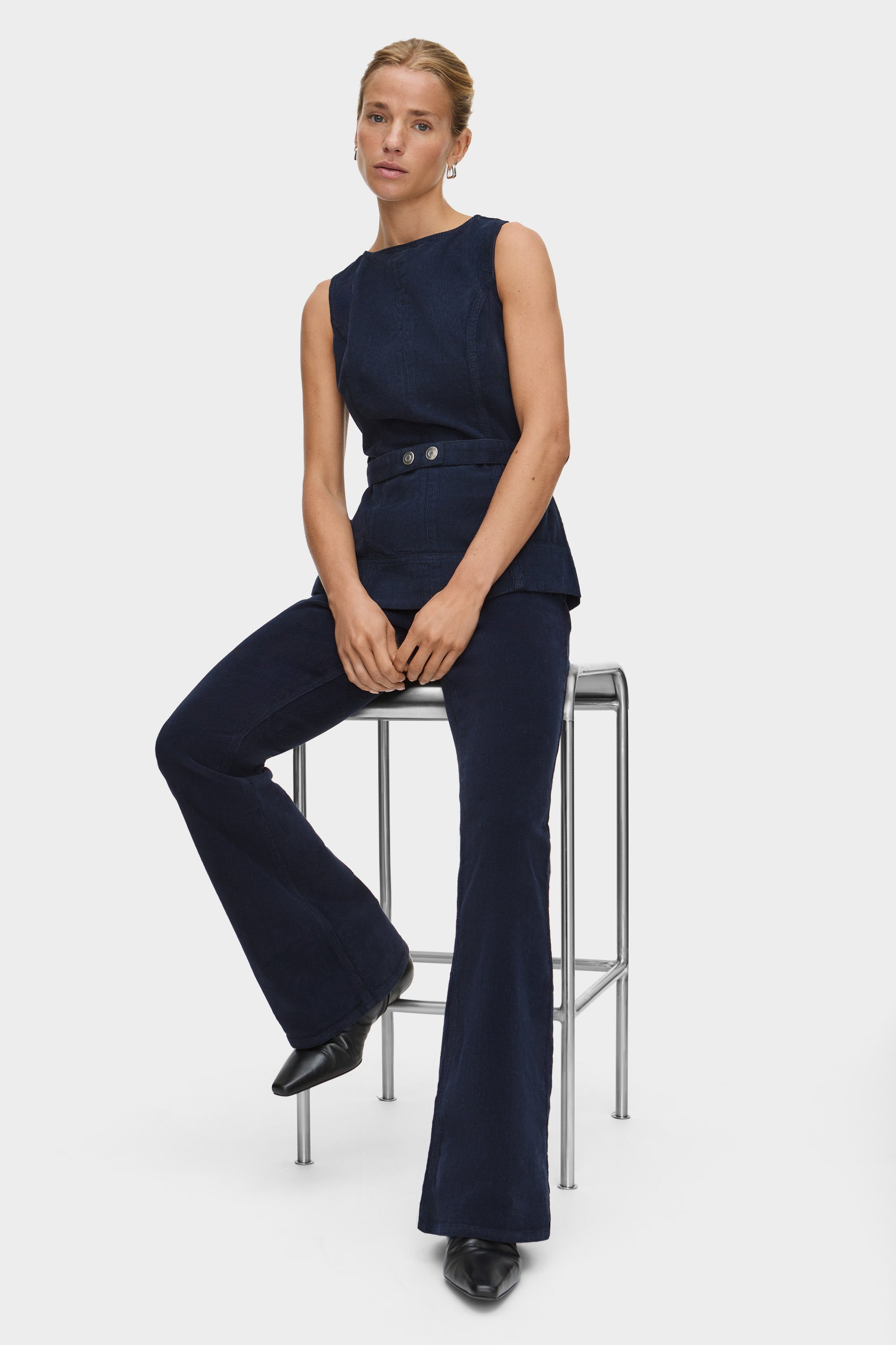 Slim Flare Cord Jeans