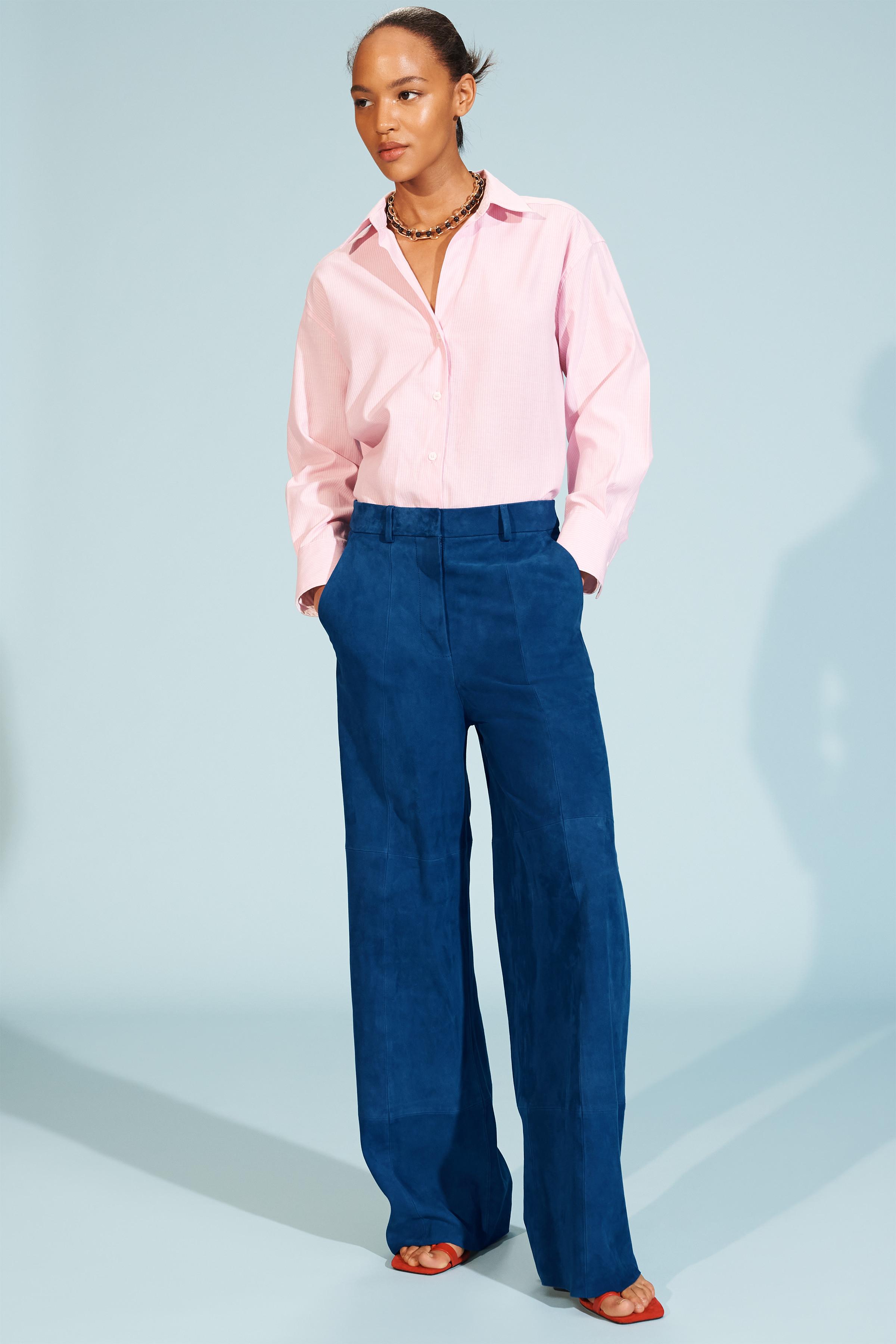 100% Suede Leather Pants Limited Edition