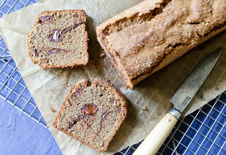 Chocolate Buckwheat Pound Cake Recipe