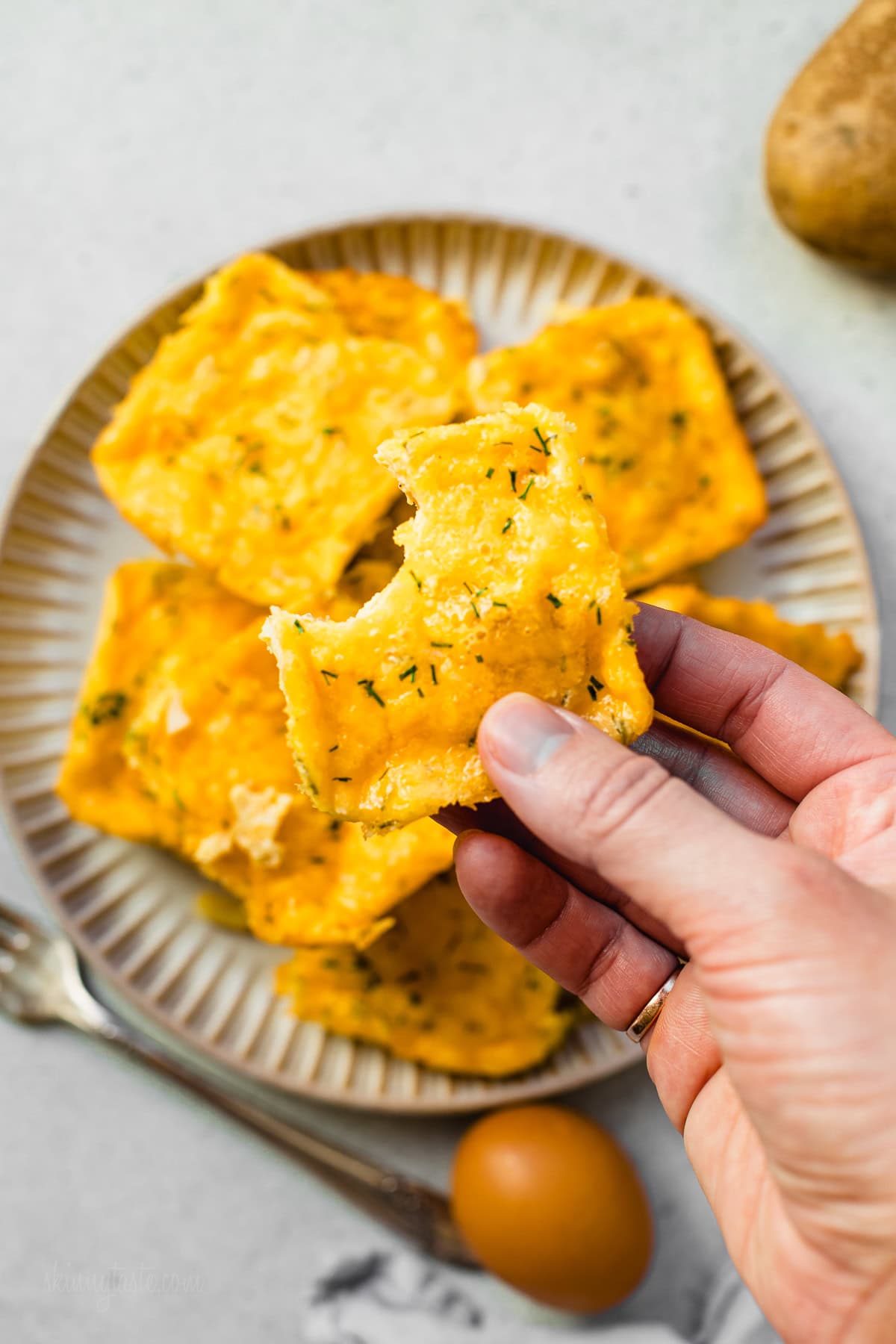Potato Cheddar Chive Bake (Starbucks)