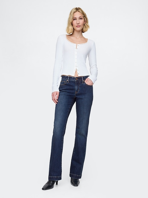 Low Rise Long &amp; Lean Jeans